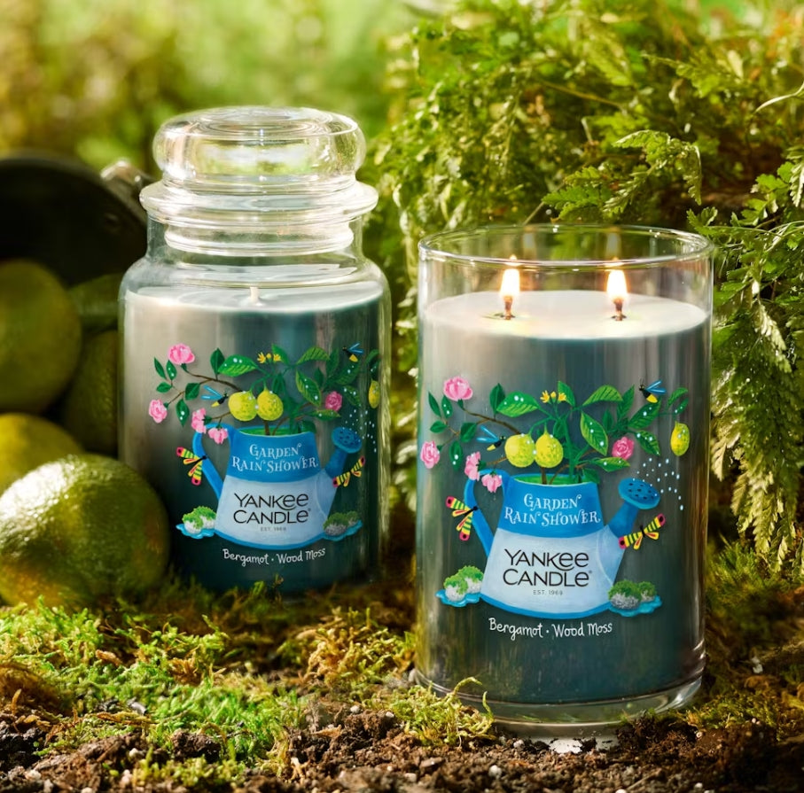 Garden Rain Shower - Bergamot · Wood Moss
